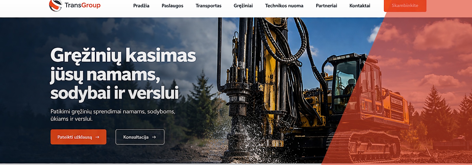 Gręžinių kasimas